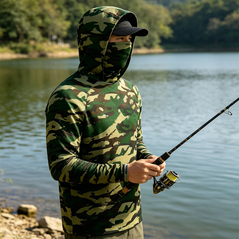 Fishing Shirt Uv Protection - 2026 Fishing Hoodie Anti-UV Sunscreen Sun
