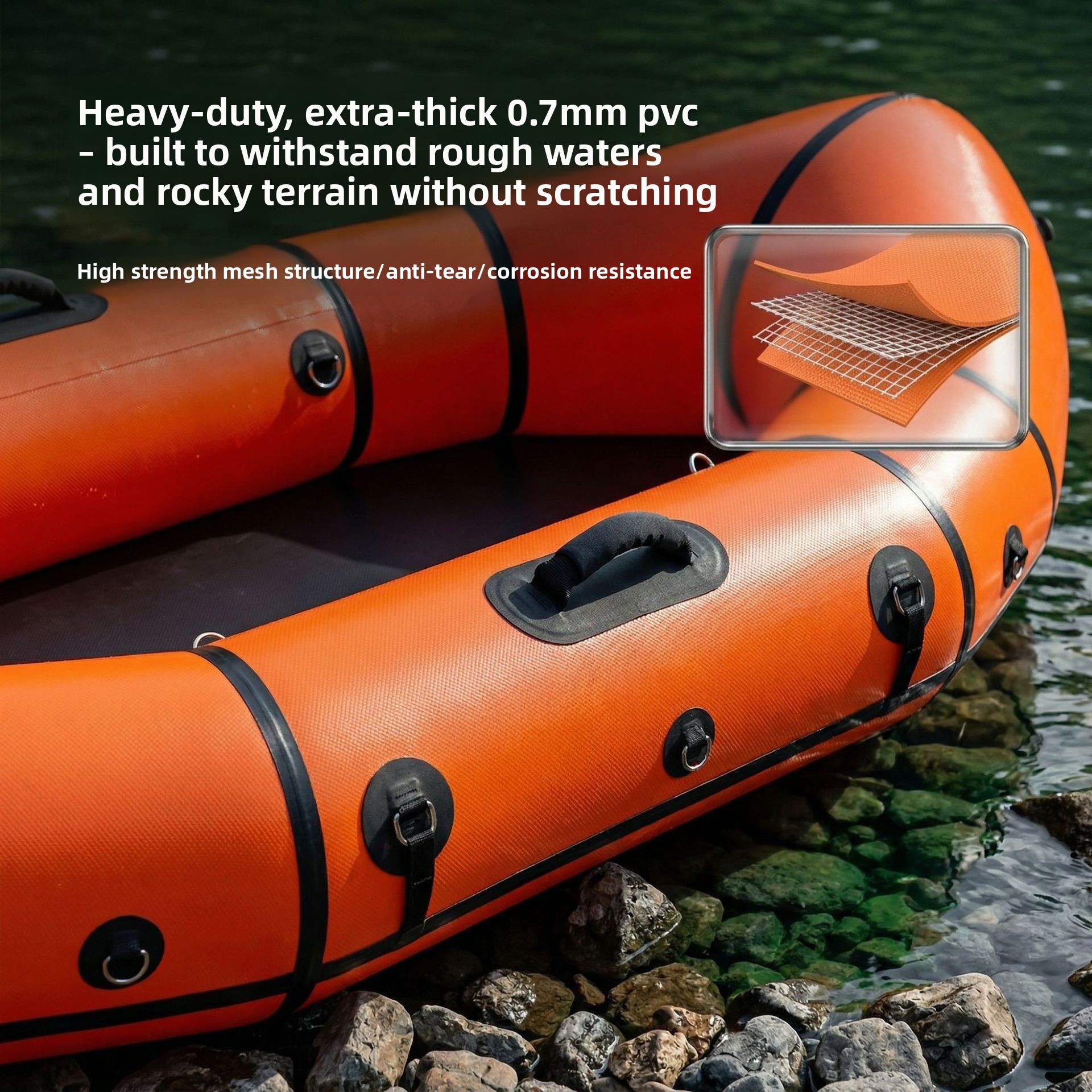 Inflatable Backpack Boat Singl - Fishing Backpack recensie en prijs