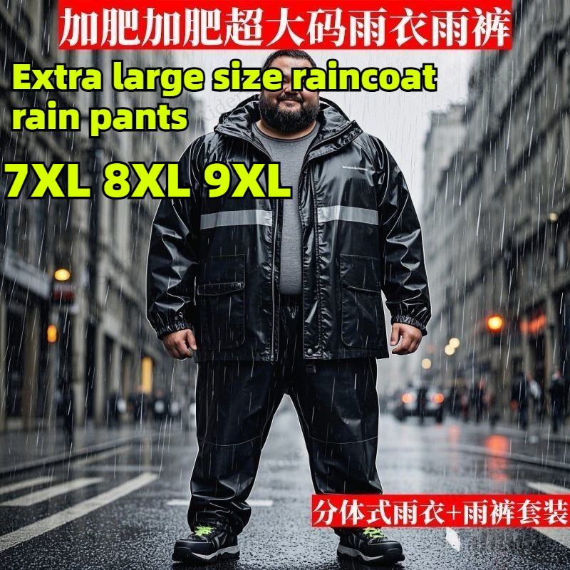 Plus Size Rain Suit Separate M - Fishing Jacket Waterproof recensie en prijs