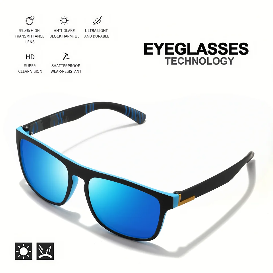 1-4PCS Men Classical Square Po - Fishing Sunglasses Polarized recensie en prijs
