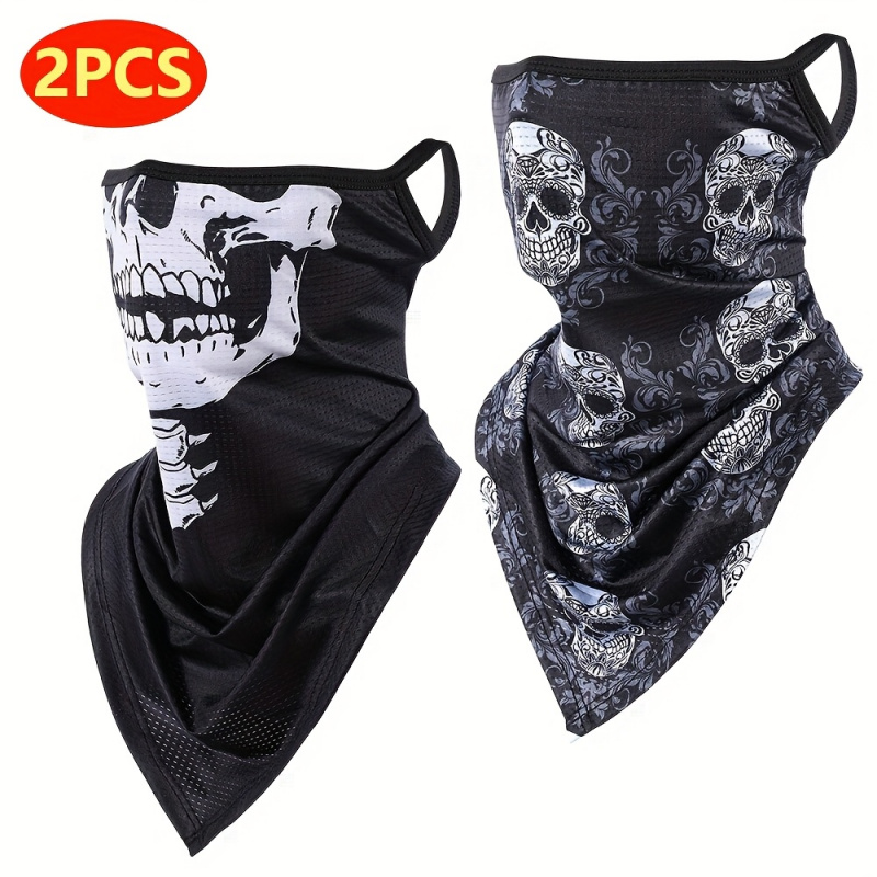 2-Pack, Men's Gothic Mask and  - Fishing Mask Sun Protection recensie en prijs