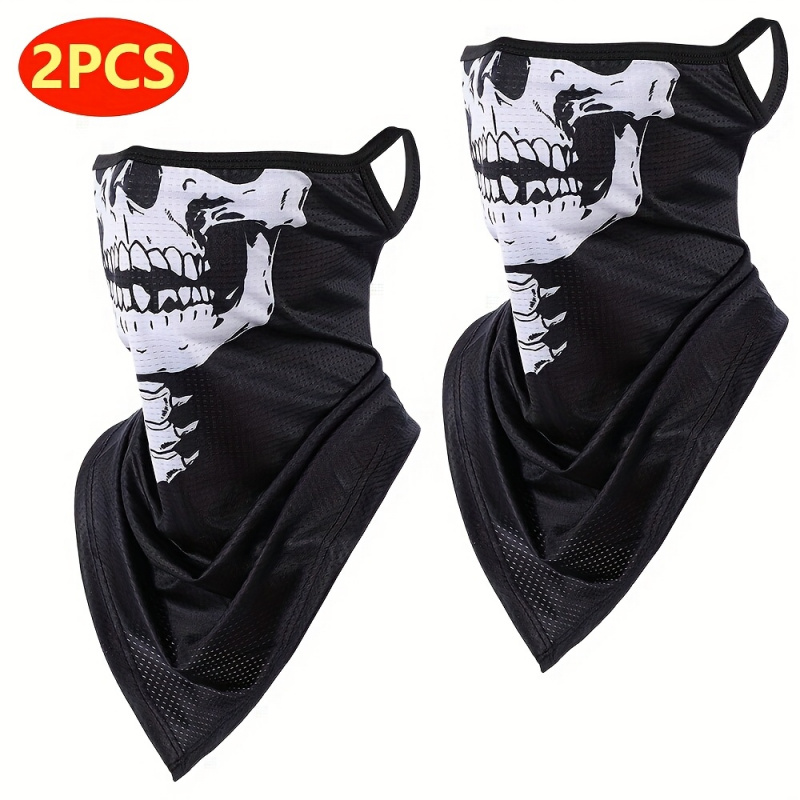 2-Pack, Men's Gothic Mask and  - Fishing Mask Sun Protection recensie en prijs