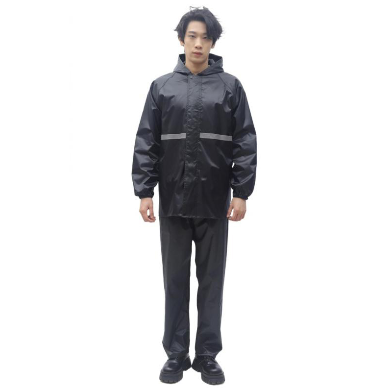 2pcs Hooded Coat & Pant Rain S - Fishing Rain Suit recensie en prijs