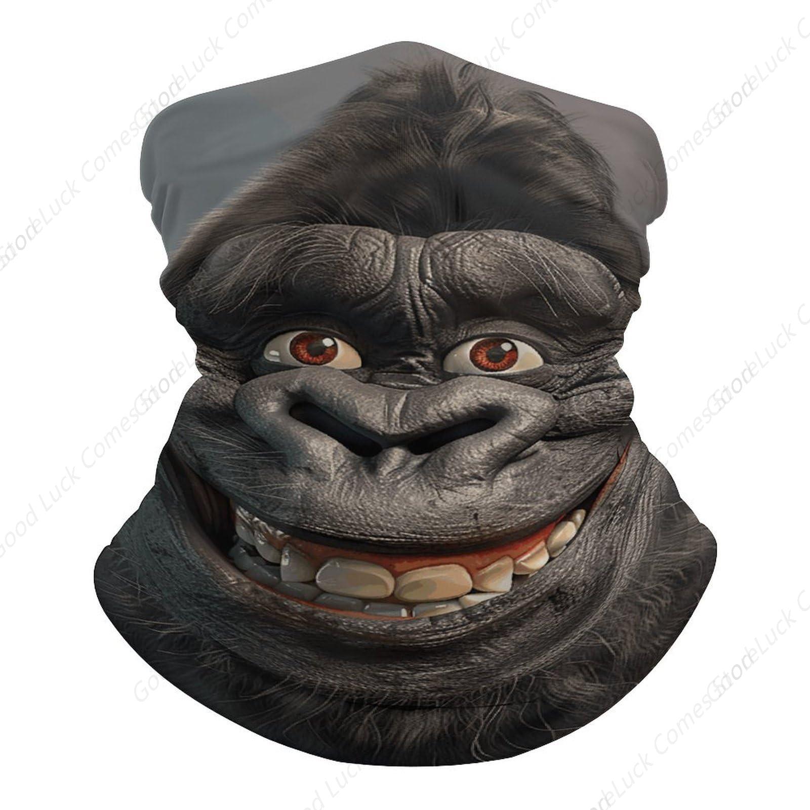 Smiling Gorilla Photo Bandana  - Fishing Mask Sun Protection recensie en prijs