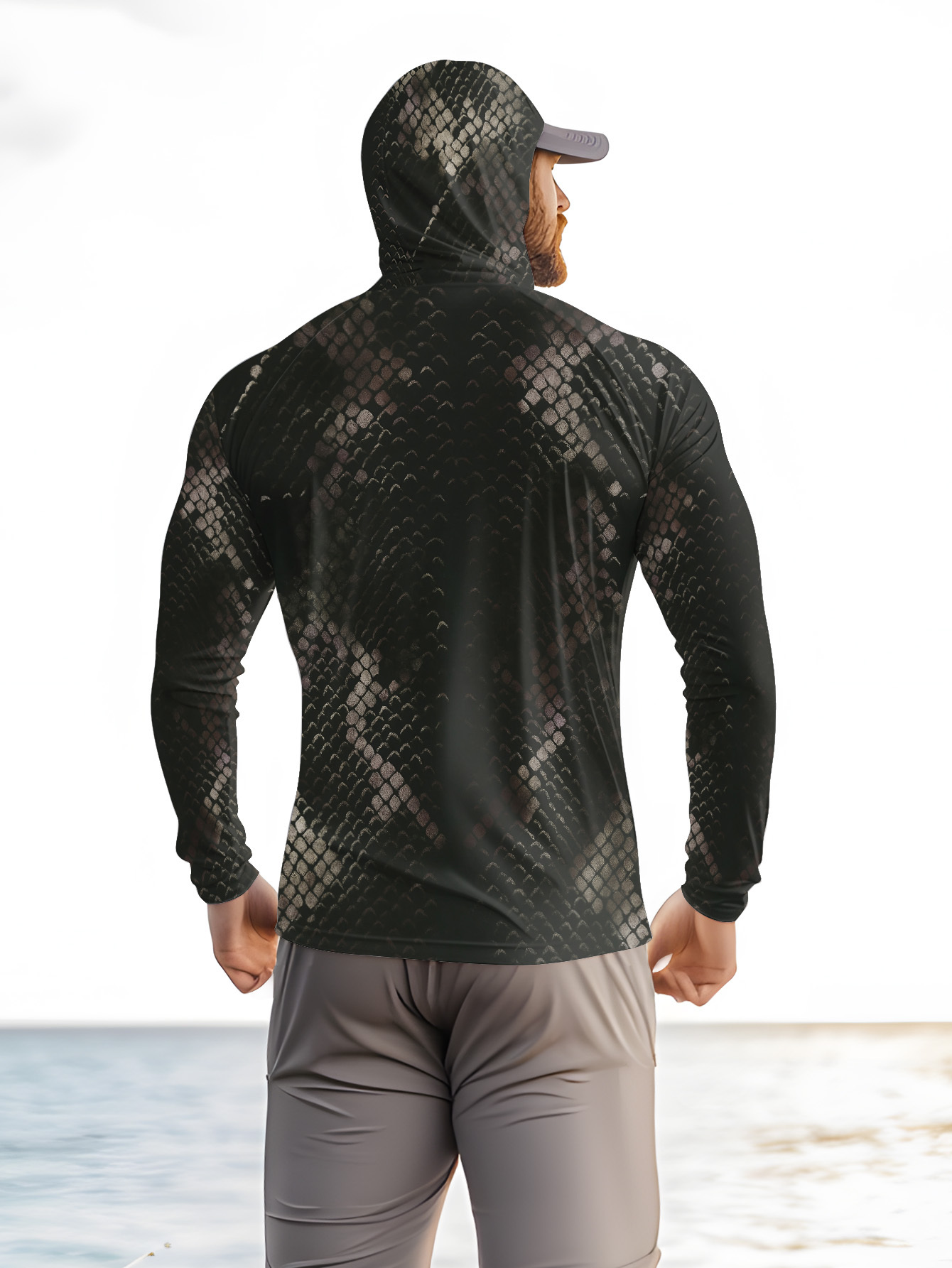 Men's Fishing Hooded Long-Slee - Fishing Shirt Uv Protection recensie en prijs