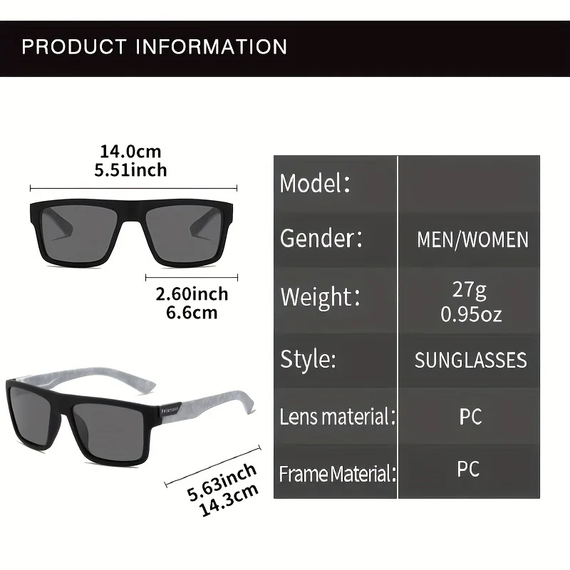Fashion Vintage Square Polariz - Fishing Sunglasses Polarized recensie en prijs