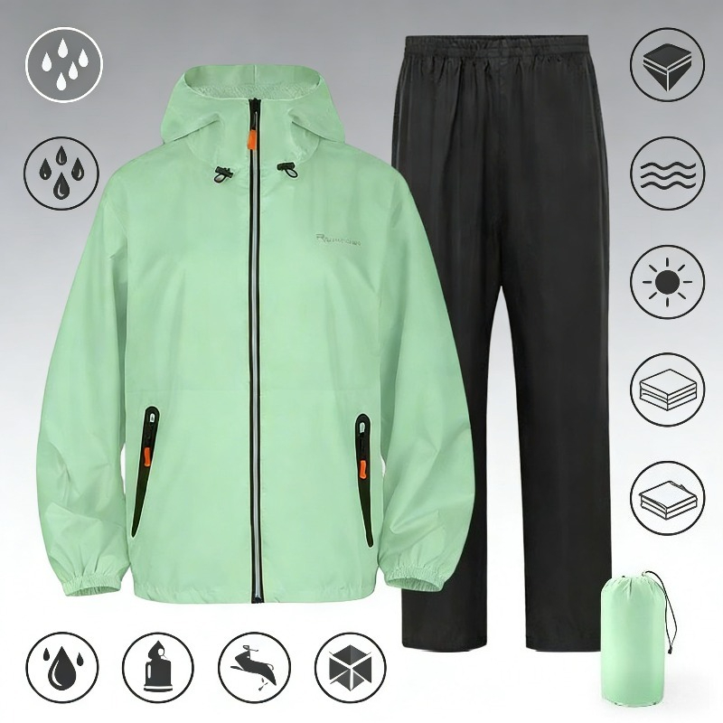 Waterproof Rain Suit Set Full  - Fishing Rain Suit recensie en prijs