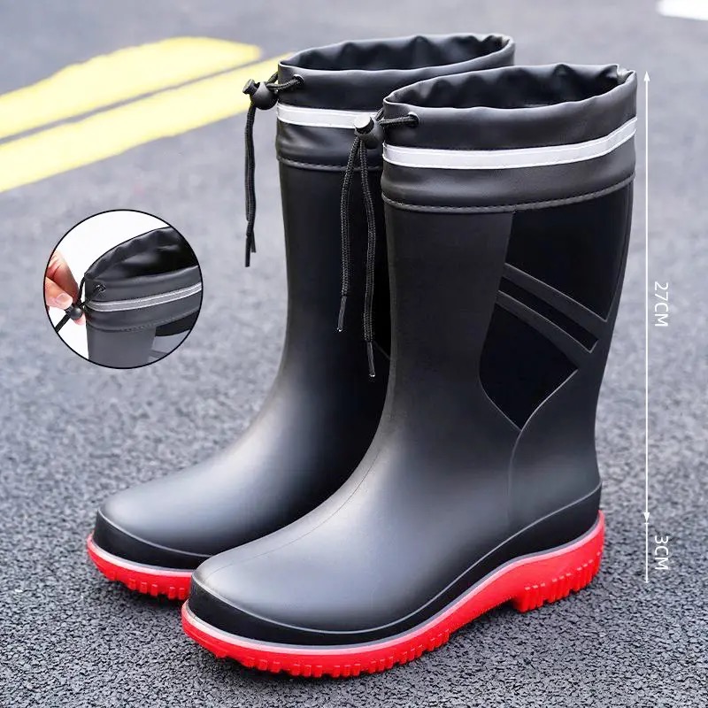 Fashion Men's Medium Tube Rain - Fishing Boots recensie en prijs