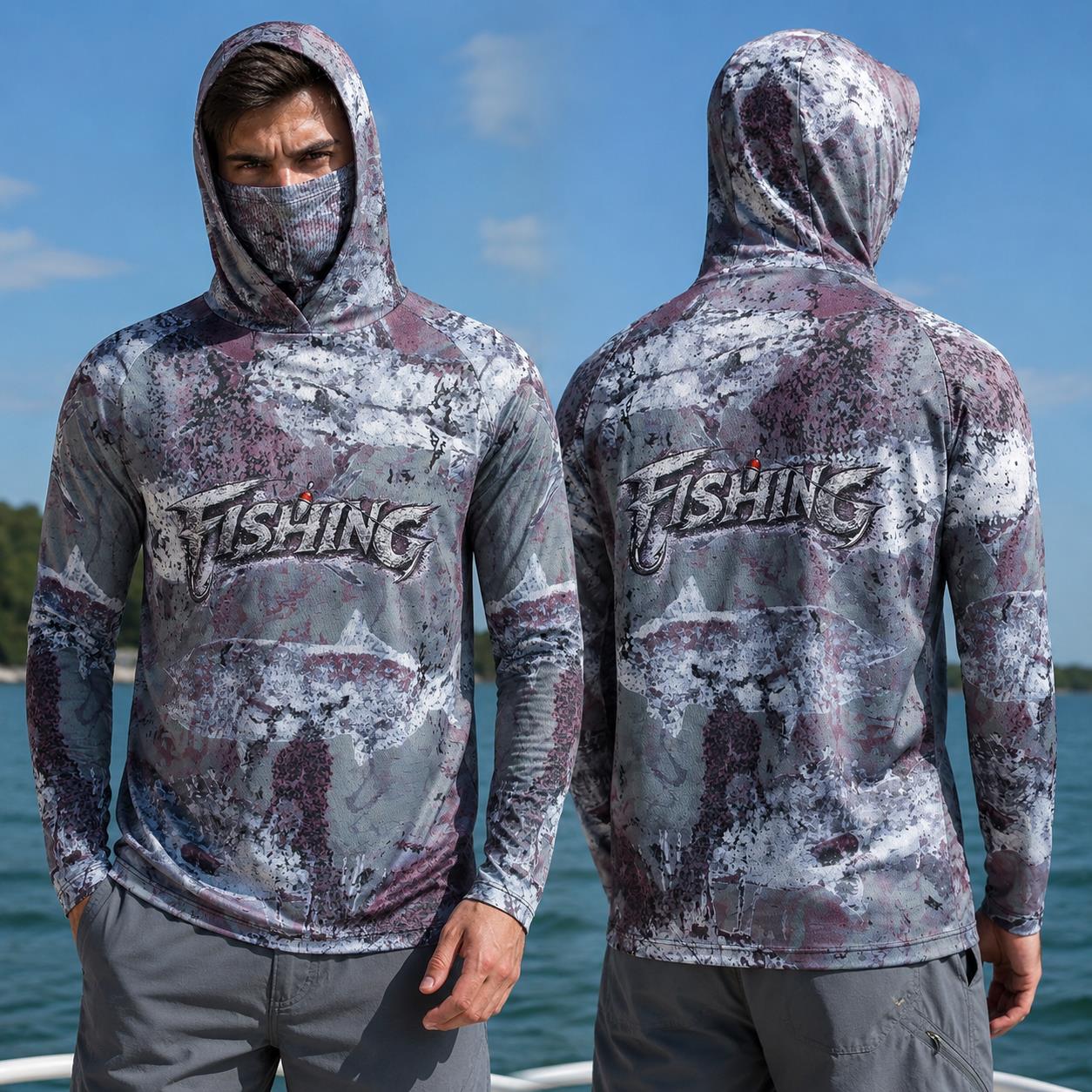 Fishing Shirt Hooded Men Fishi - Fishing Hoodie recensie en prijs