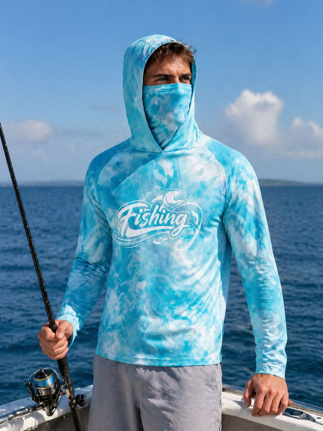 Fishing Shirt Hooded Men Fishi - Fishing Hoodie recensie en prijs