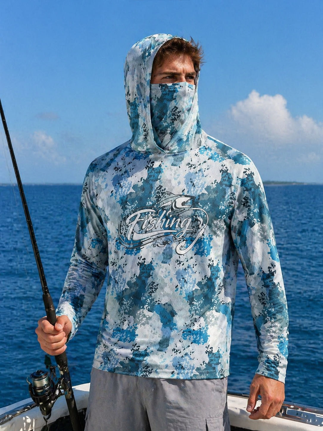 Fishing Shirt Hooded Men Fishi - Fishing Hoodie recensie en prijs