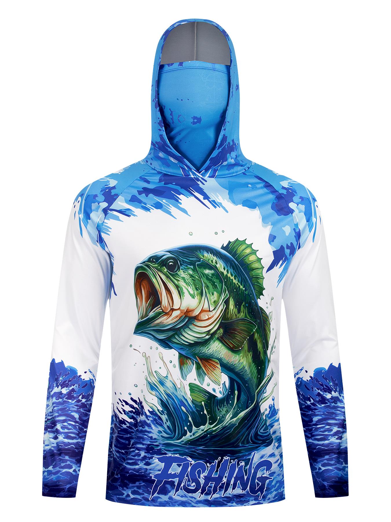 Fishing Hooded Shirt Upf 50 Fi - Fishing Shirt Uv Protection recensie en prijs