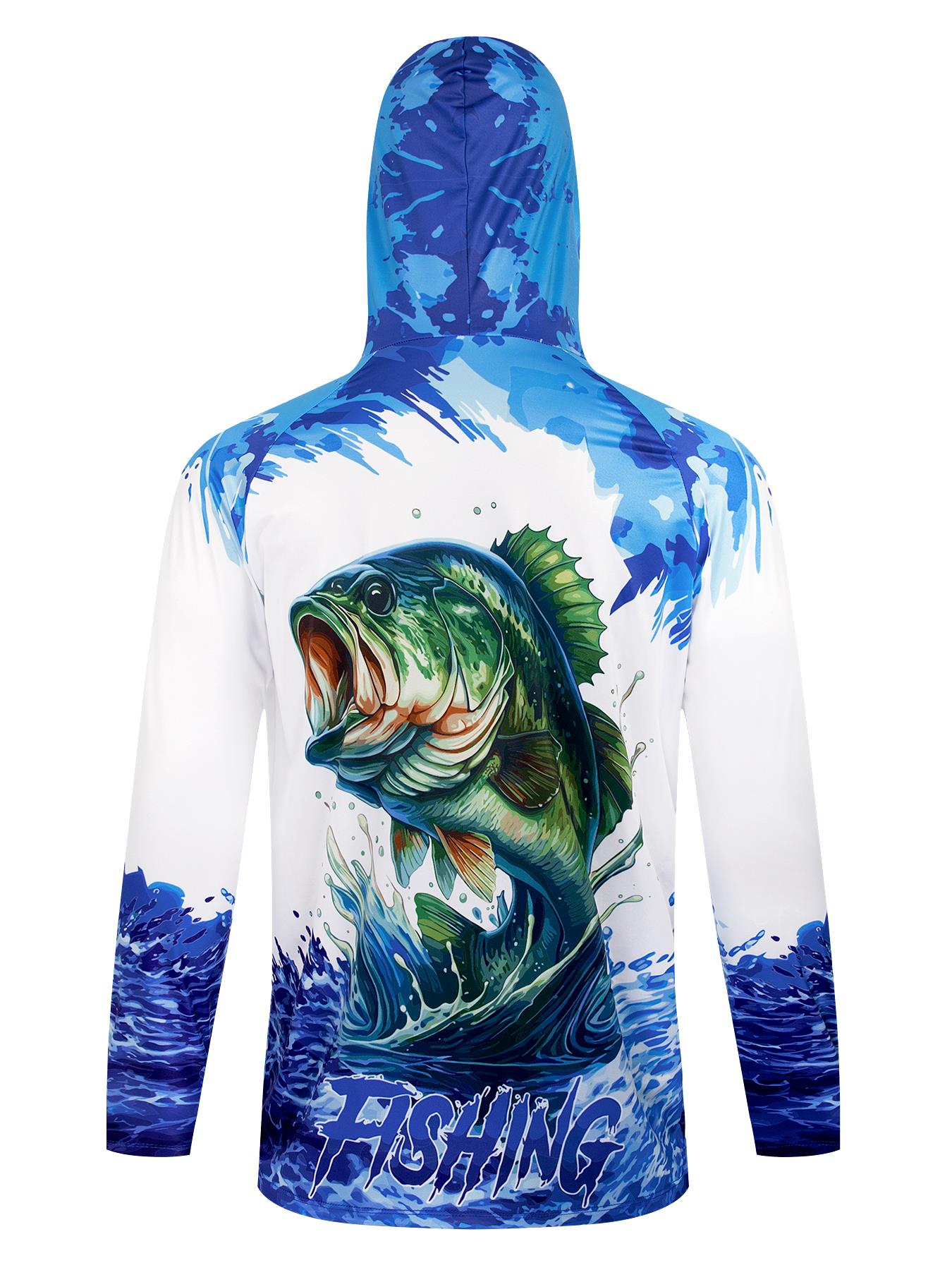 Fishing Hooded Shirt Upf 50 Fi - Fishing Shirt Uv Protection recensie en prijs