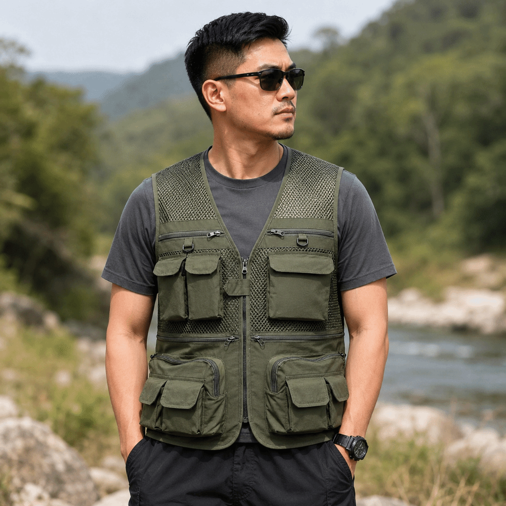 Durable with 16 Pockets Fishin - Fishing Vest recensie en prijs