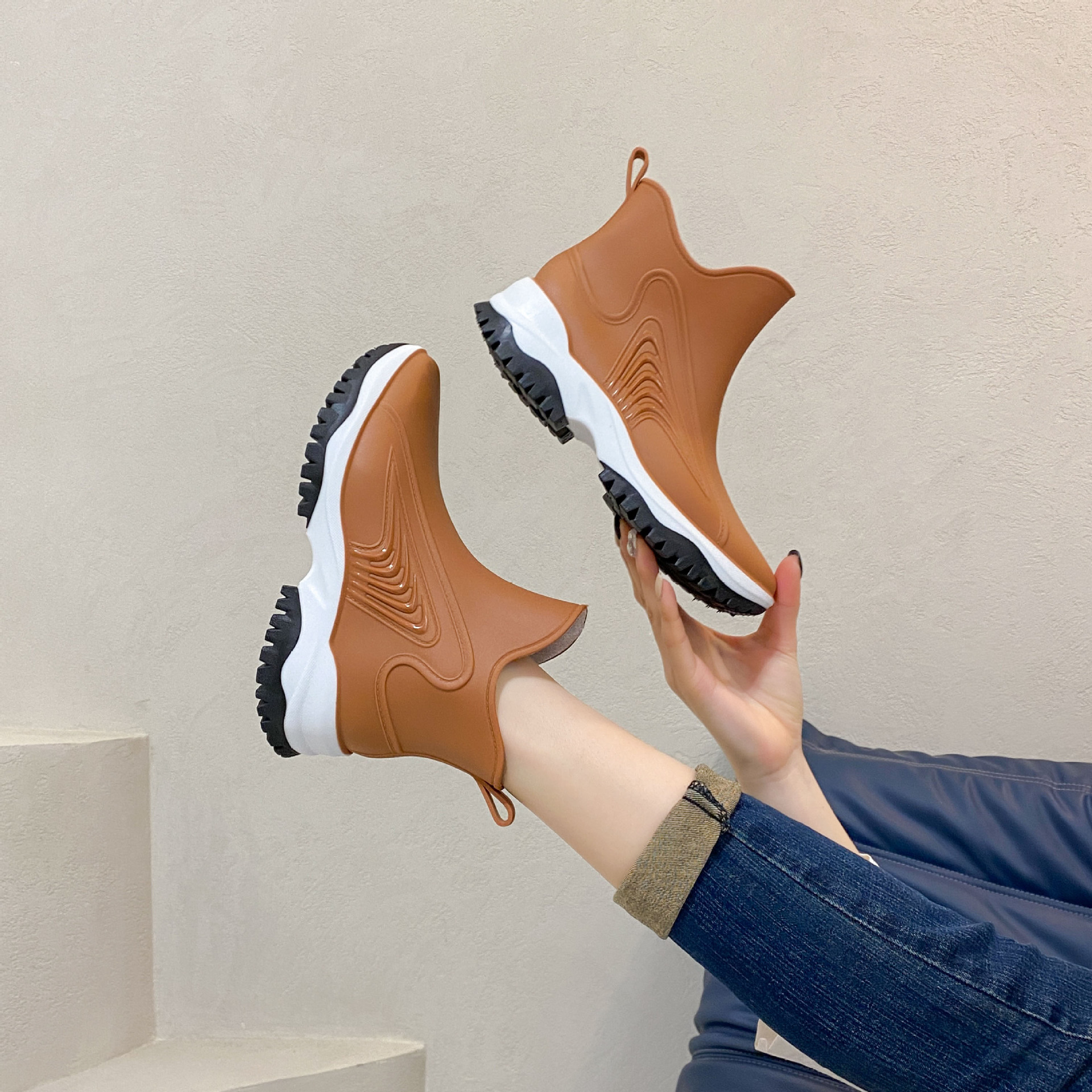 Women Rainboots Slip-on Waterp - Fishing Waders recensie en prijs