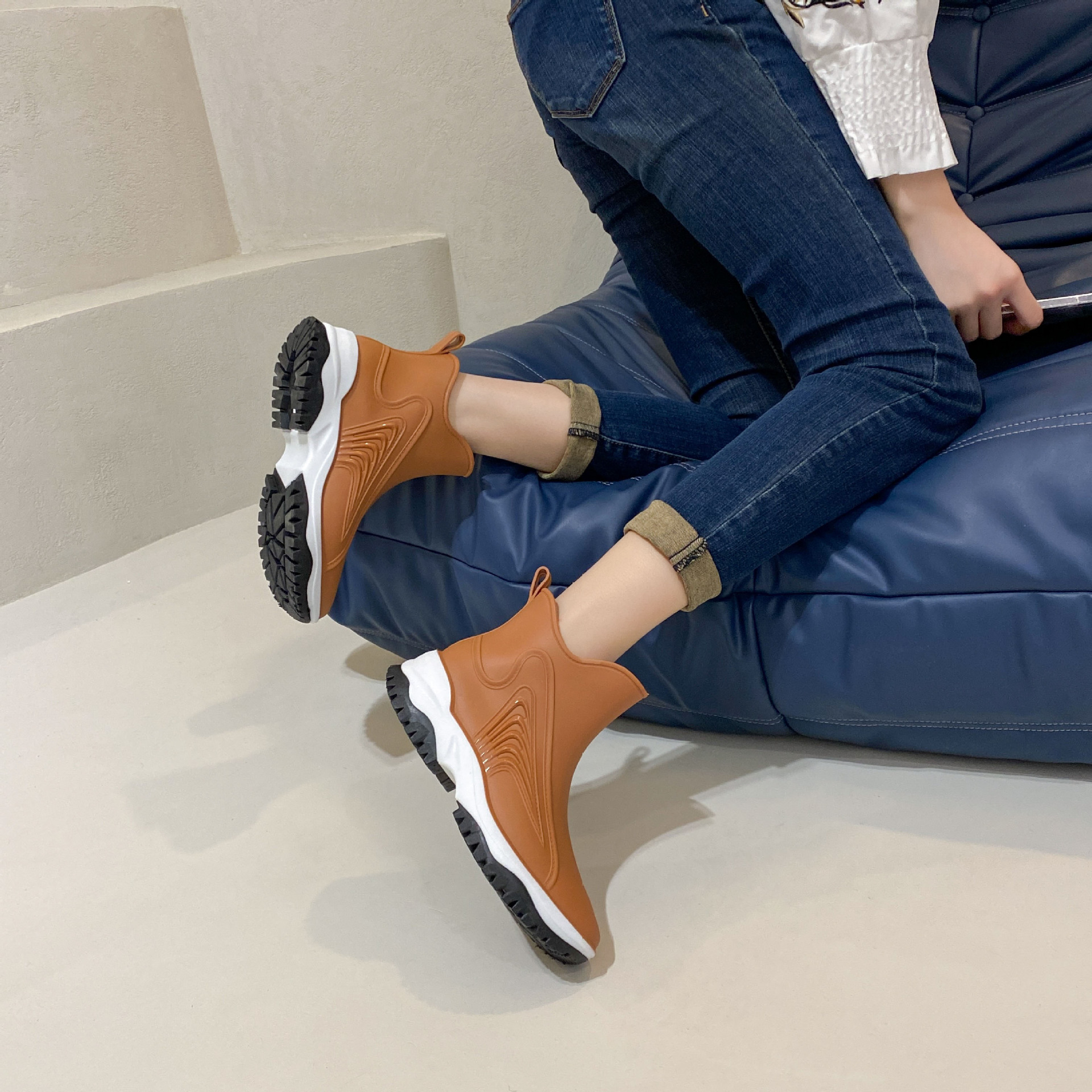 Women Rainboots Slip-on Waterp - Fishing Waders recensie en prijs