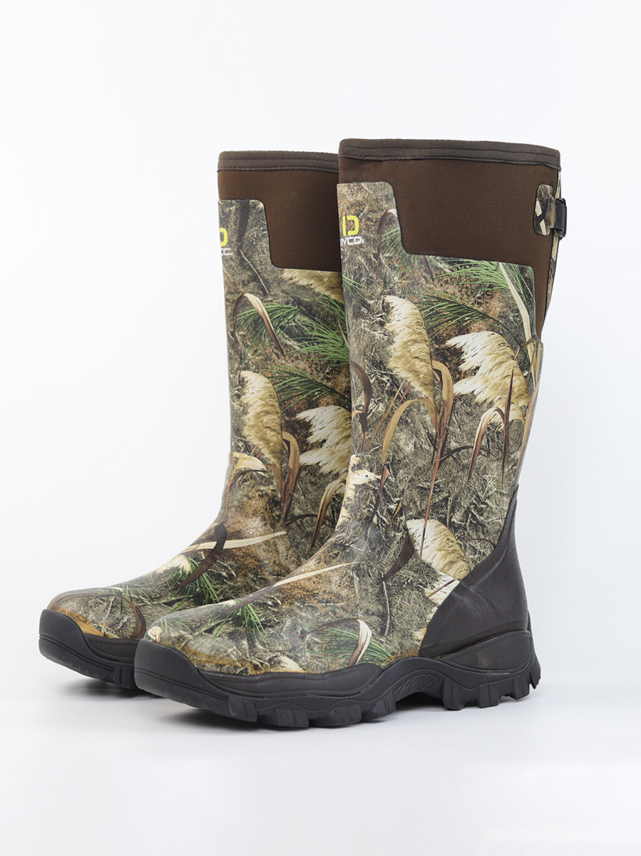 Men's High-Cut Camouflage Rain - Fishing Boots recensie en prijs