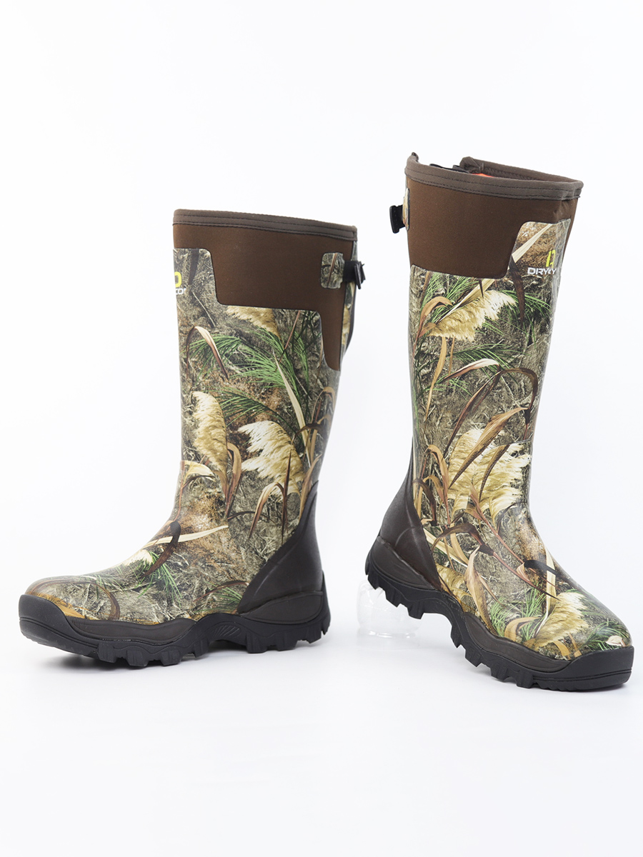 Men's High-Cut Camouflage Rain - Fishing Boots recensie en prijs