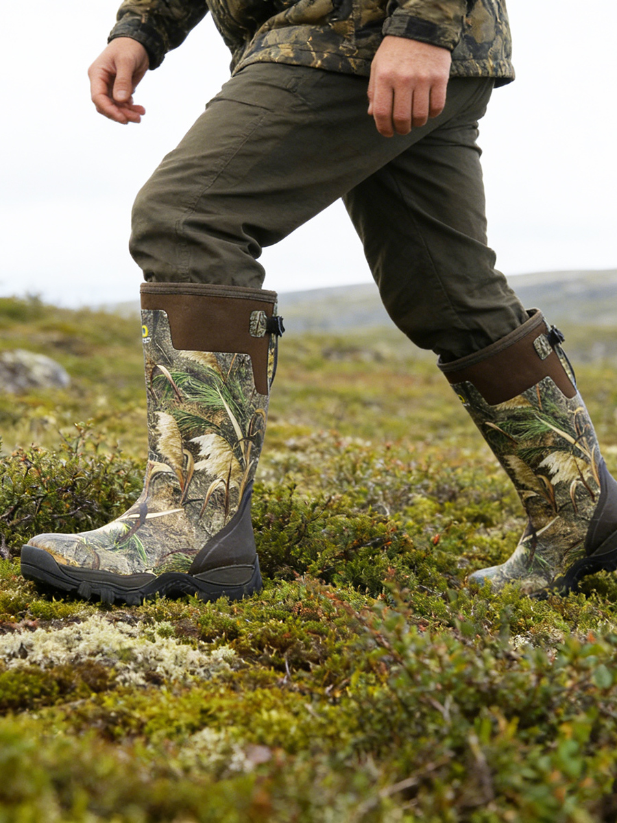 Men's High-Cut Camouflage Rain - Fishing Boots recensie en prijs
