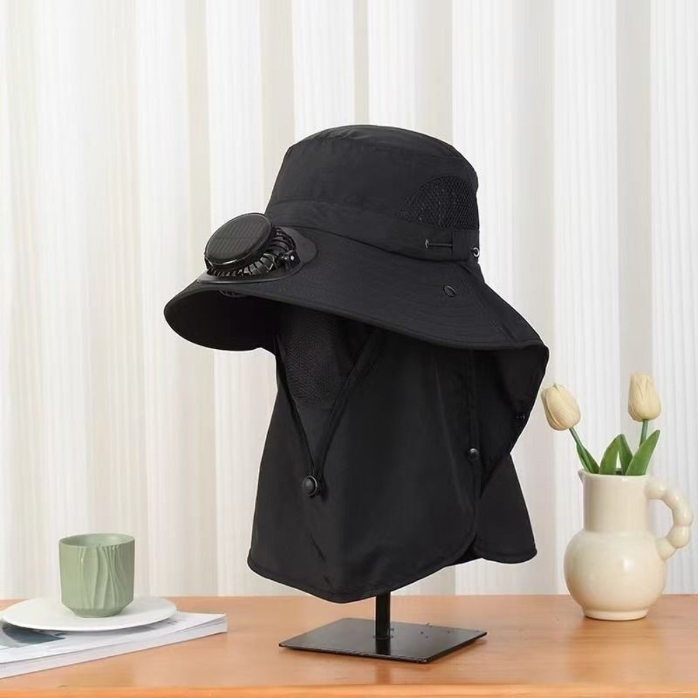 Portable Solar Rechargeable Fa - Fishing Hat recensie en prijs