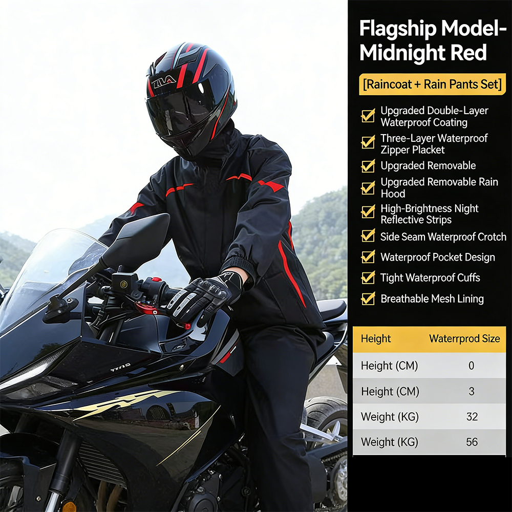 Motorcycle Rain Suit Men Women - Fishing Rain Suit recensie en prijs