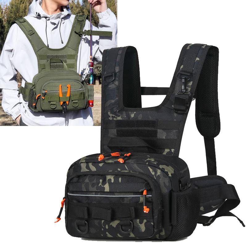 Men Chest Bag Tactical Fishing - Fishing Backpack recensie en prijs