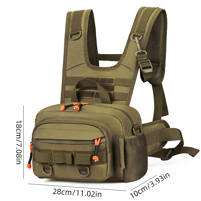 Men Chest Bag Tactical Fishing - Fishing Backpack recensie en prijs