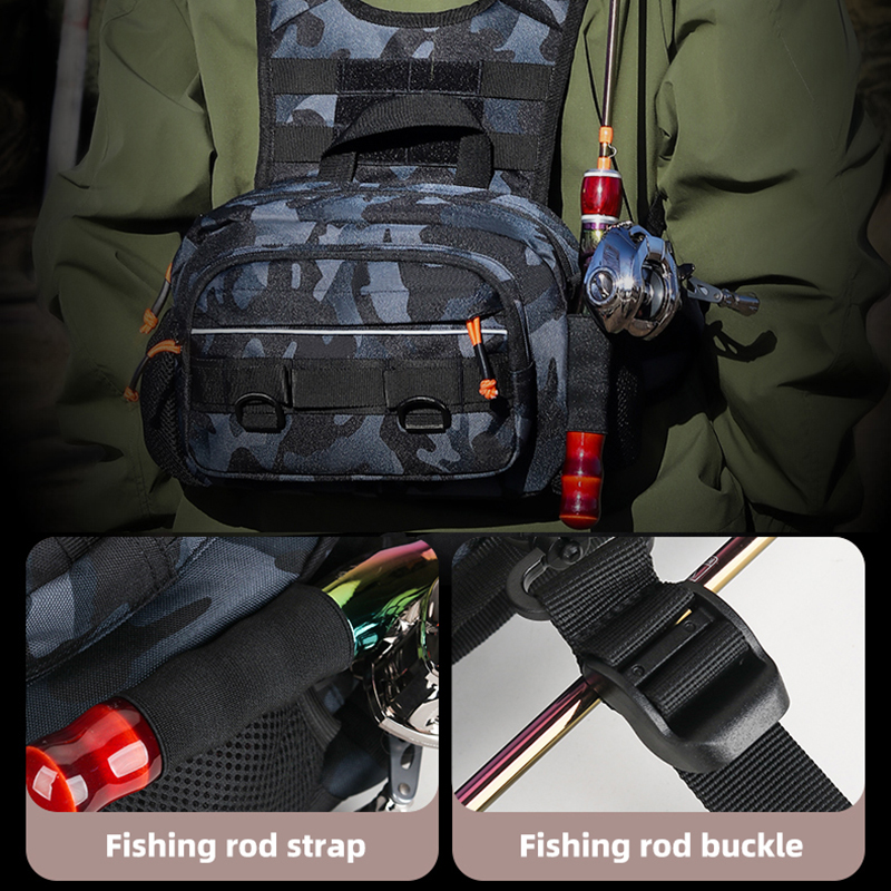 Men Chest Bag Tactical Fishing - Fishing Backpack recensie en prijs