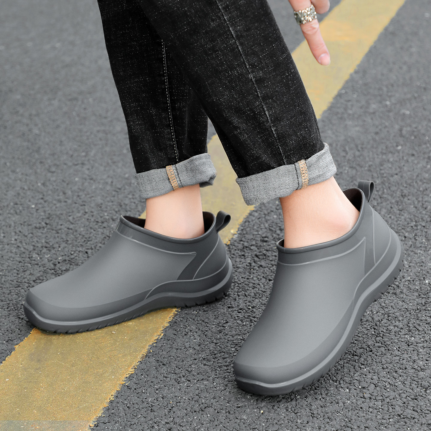 Rain boots Men's Waterproof Sh - Fishing Boots recensie en prijs