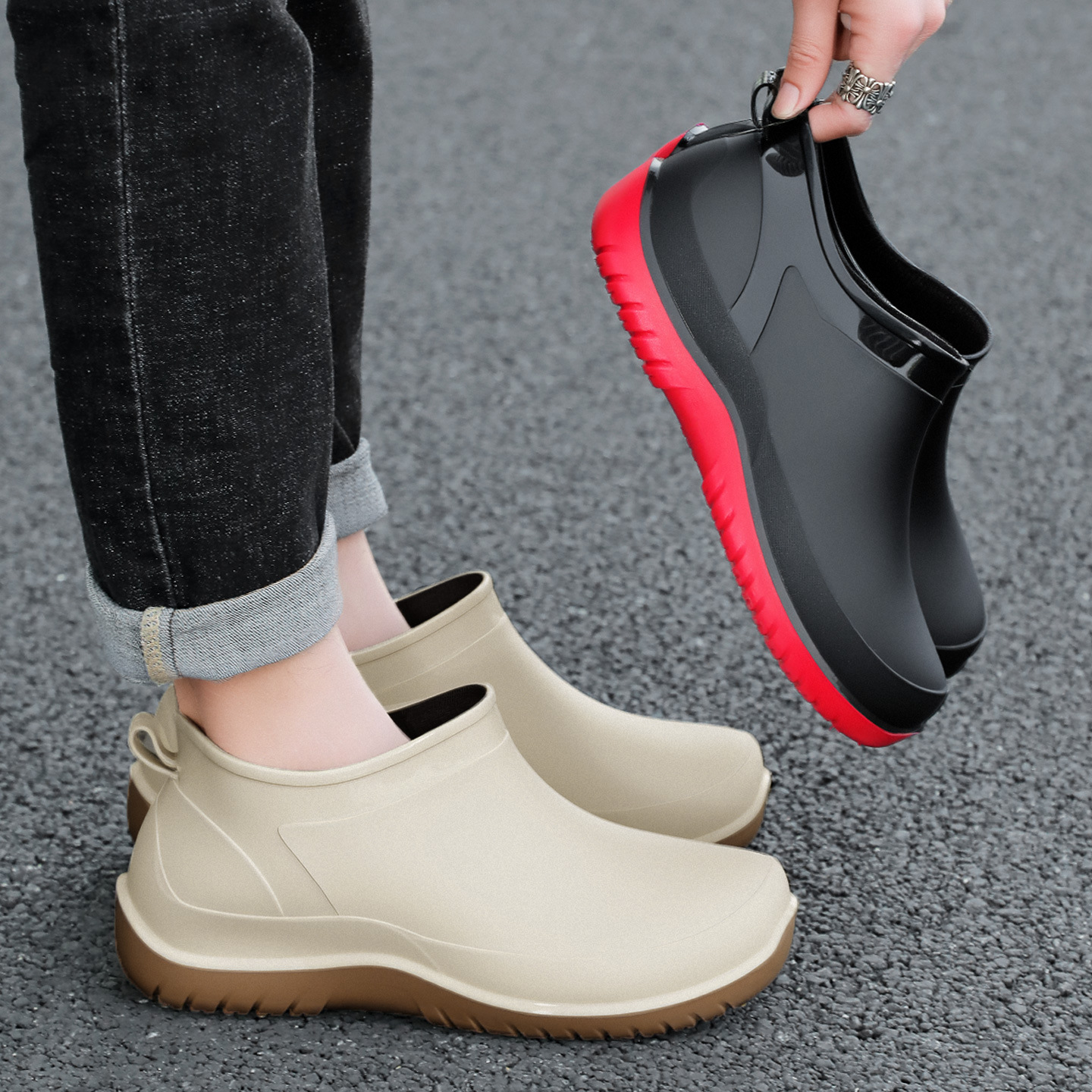 Rain boots Men's Waterproof Sh - Fishing Boots recensie en prijs