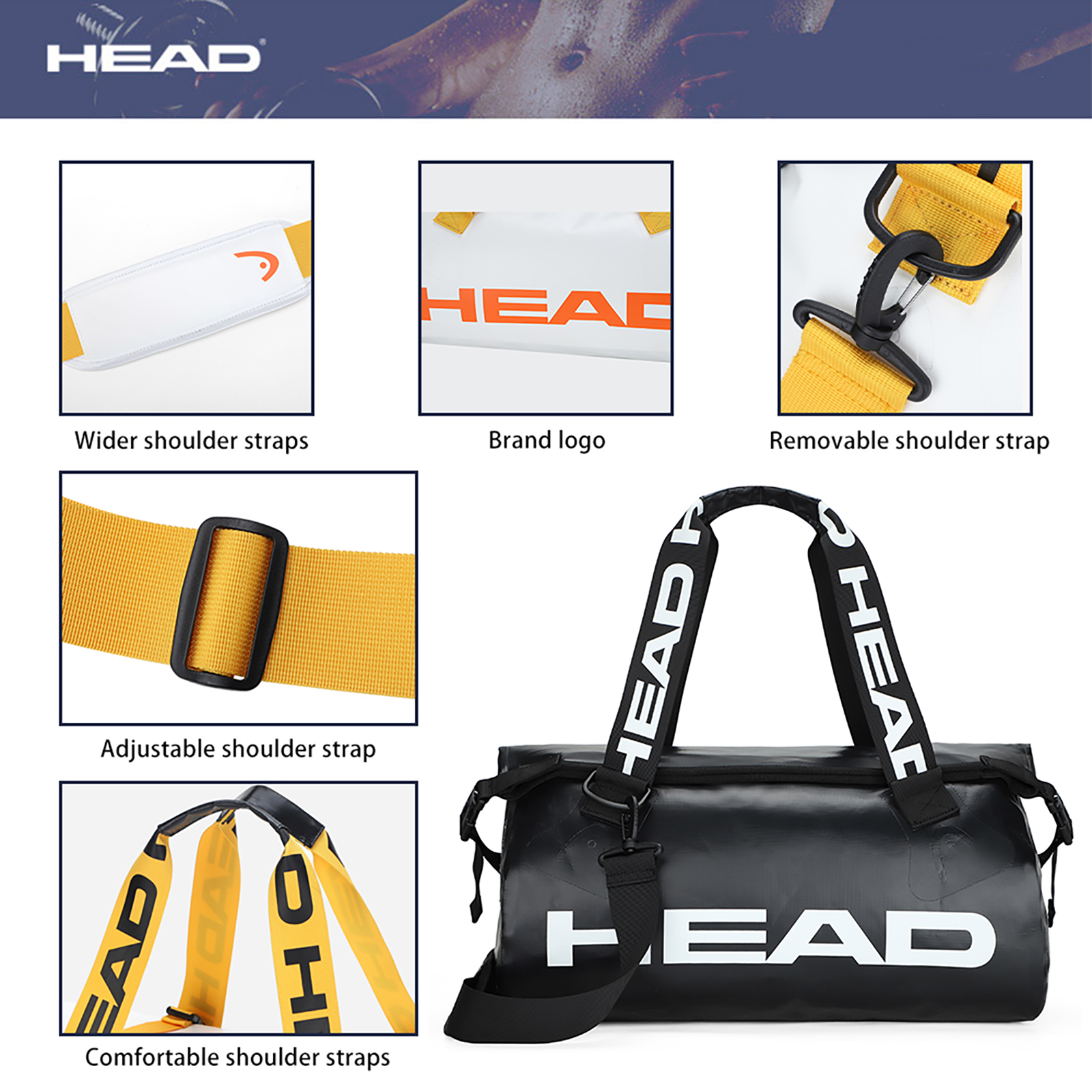 HEAD Fully Waterproof Travel D - Fishing Bag Waterproof recensie en prijs