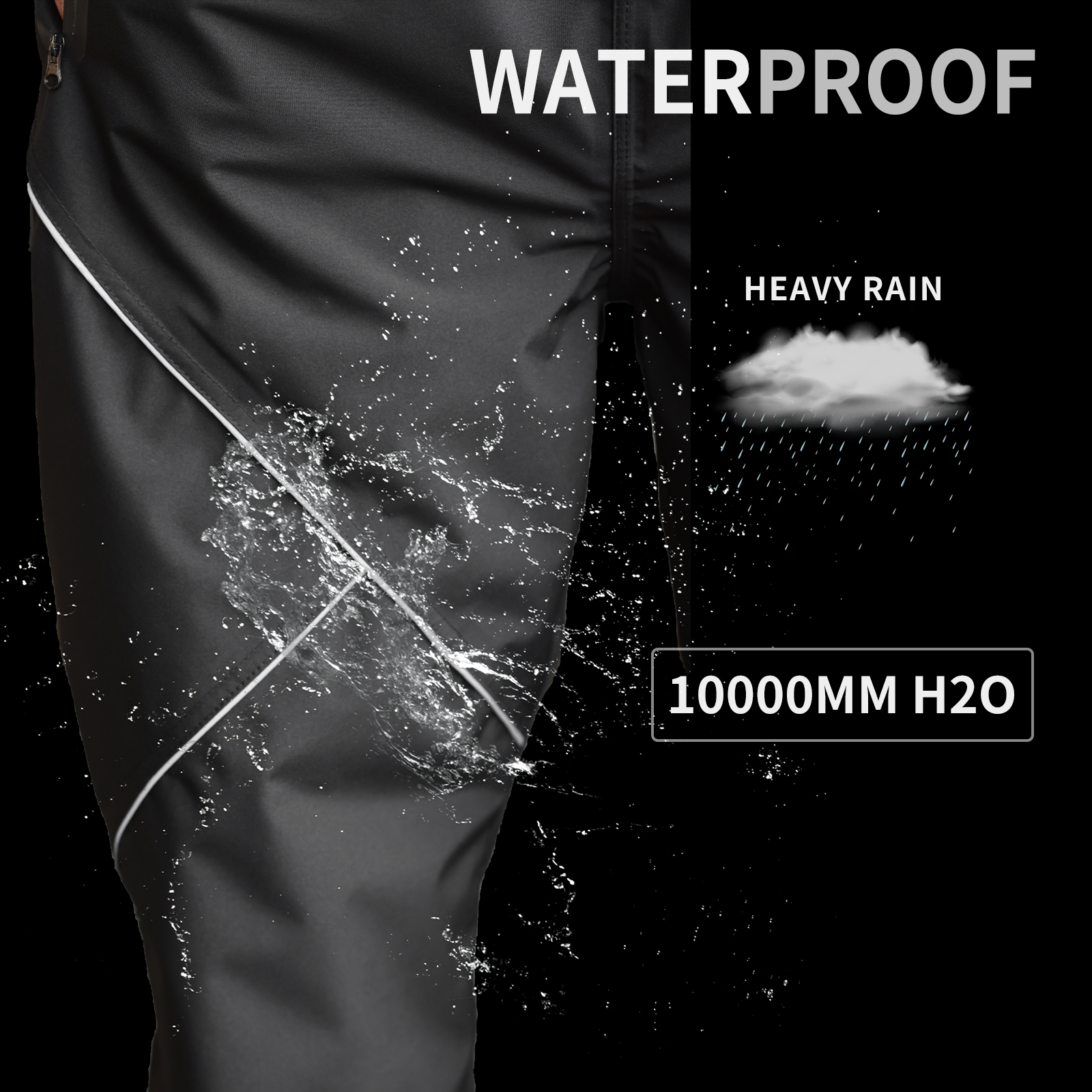 WOSAWE Cycling Rain Pants Wate - Fishing Rain Suit recensie en prijs