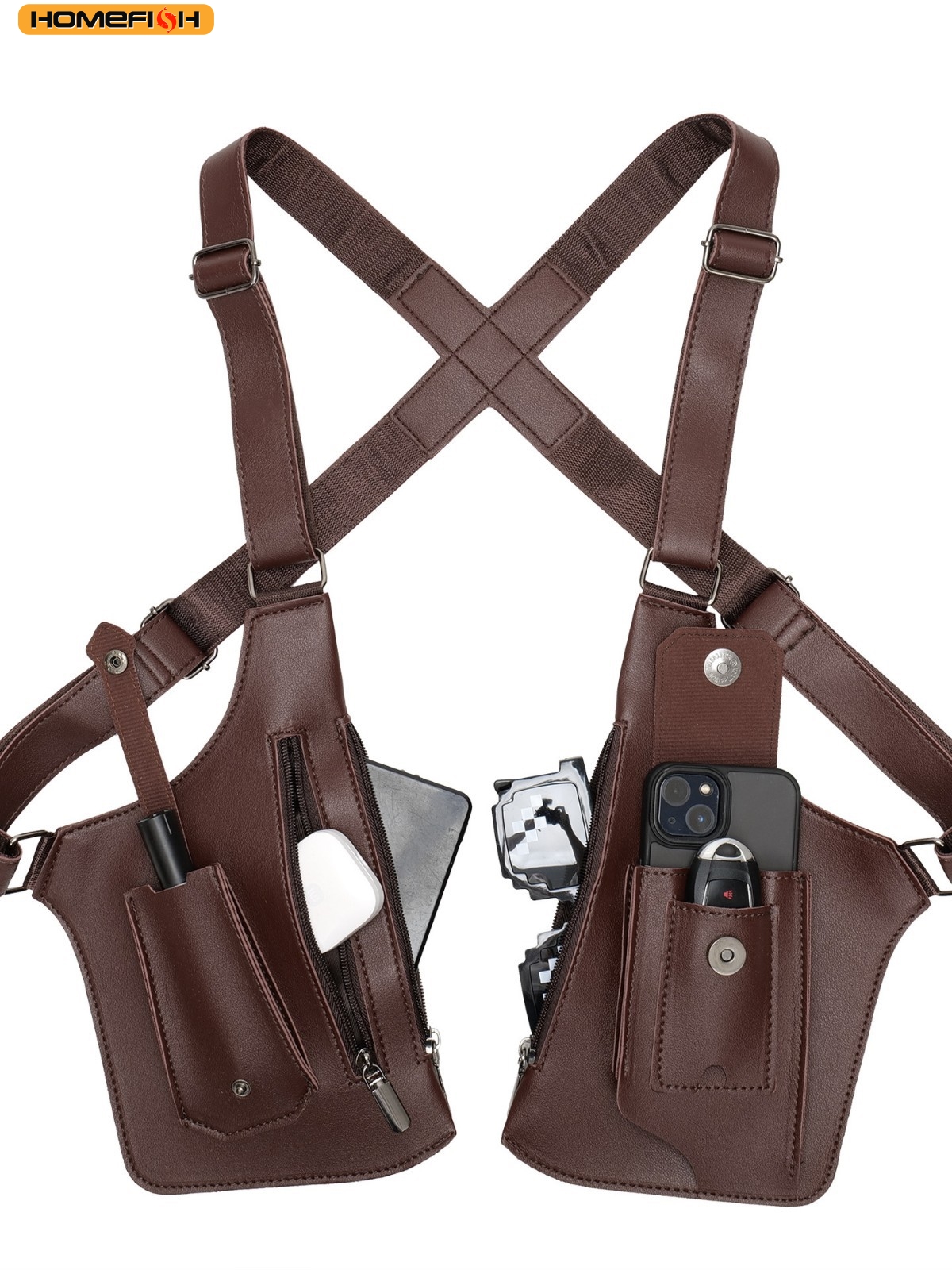 HOMEFISH Double Shoulder Strap - Fishing Belt recensie en prijs